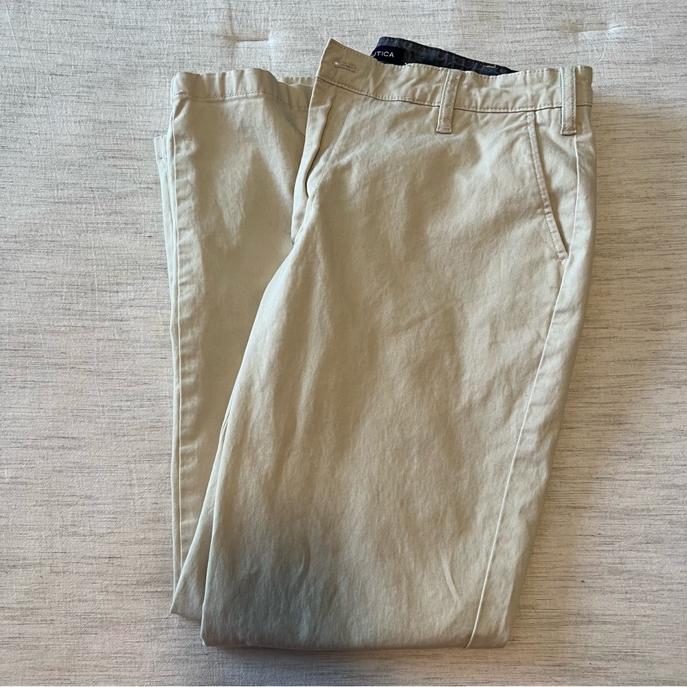 Nautica 36x32 light khaki pants men’s
